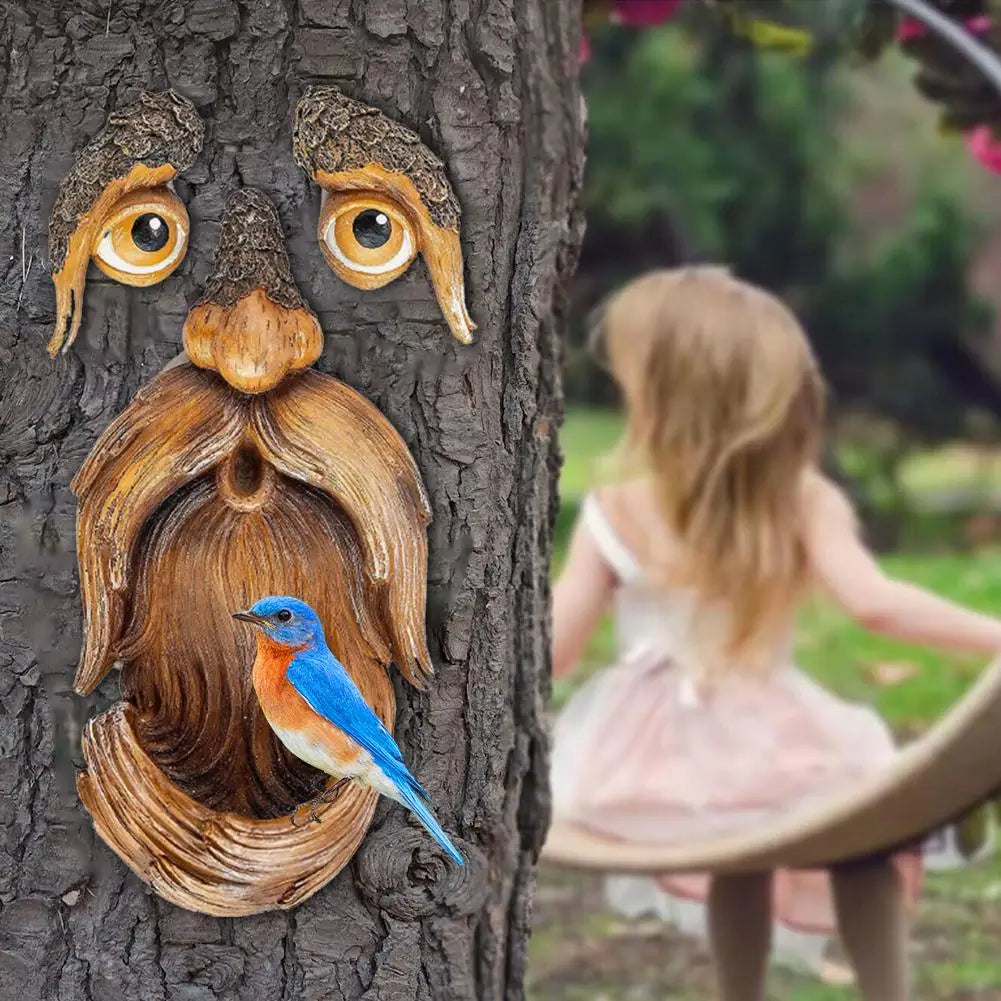 WiseWood - Old Man Tree Face