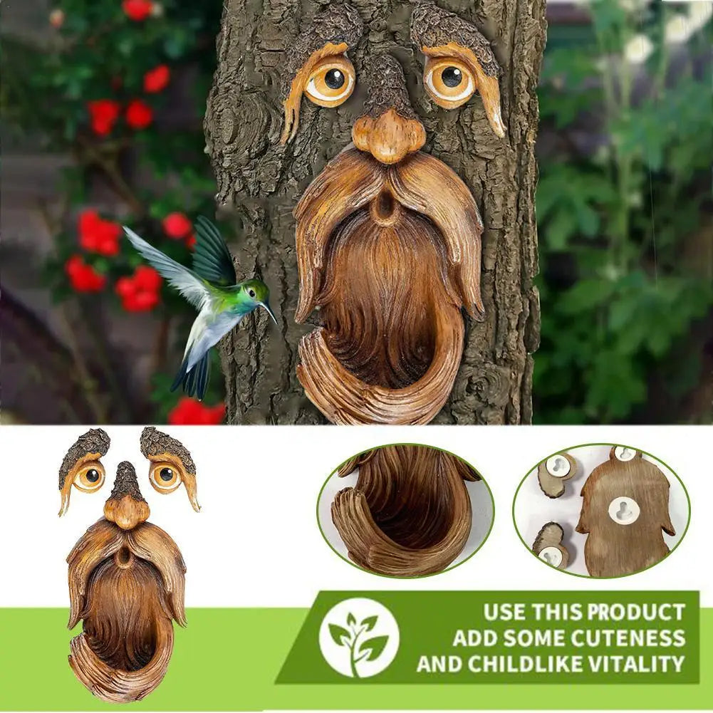 WiseWood - Old Man Tree Face
