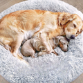 FluffyNest Comfort Dog Bed – Orthopedic Plush Sleeping Cushion for Dogs
