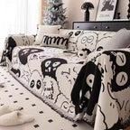 Gremlin Cartoon Chenille Sofa Cover