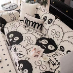 Gremlin Cartoon Chenille Sofa Cover