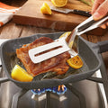 Grill tongs made of stainless steel – 2-in-1 spatula & gripping tongs
