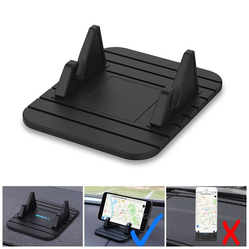 Anti-slip phone holder for car with secure grip