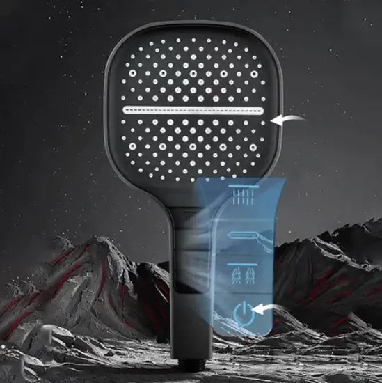 Large High-Pressure Shower Head – Spa-like Relaxation at Home