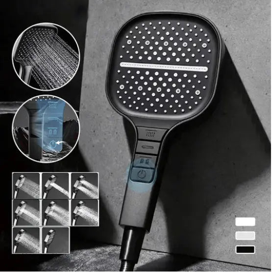 Large High-Pressure Shower Head – Spa-like Relaxation at Home