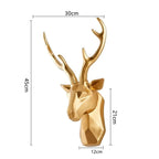 3D Deer Head Statue for a Majestic Atmosphere - RegalDeer