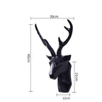 3D Deer Head Statue for a Majestic Atmosphere - RegalDeer
