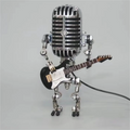 Table Lamp Industrial Metal Robot Desk Light