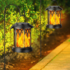 FlameGlow™ - Hanging Solar Flame Lantern (2-Pack)