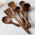 TeakChef 7-piece Kitchen Tool Set – Premium Teak Kitchen Tools for Style & Functionality