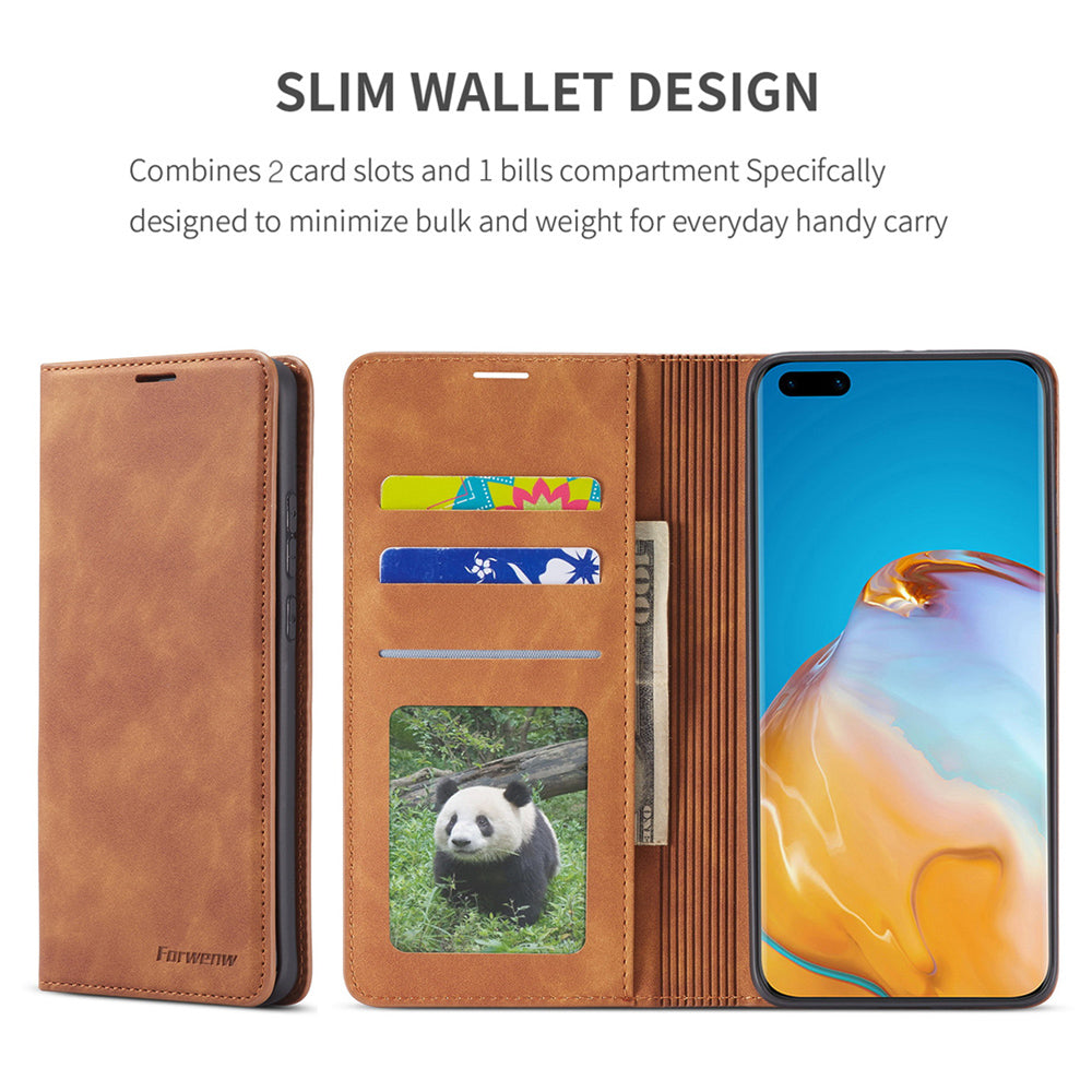 Huawei Case: Magnetic Leather Bag for Stylish Protection