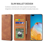Huawei Case: Magnetic Leather Bag for Stylish Protection