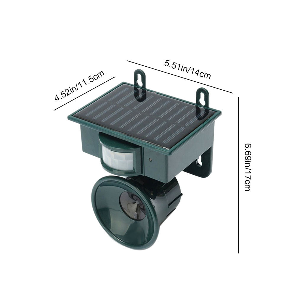 Pest Repeller Solar Motion Sensor Outdoor Device