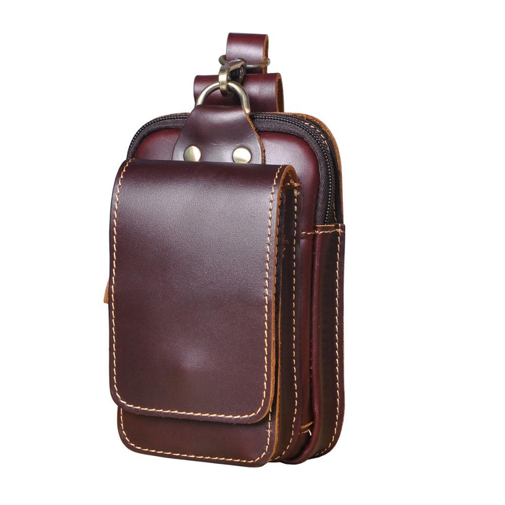 EliteGuard – Luxury Leather Hip Bag for Men