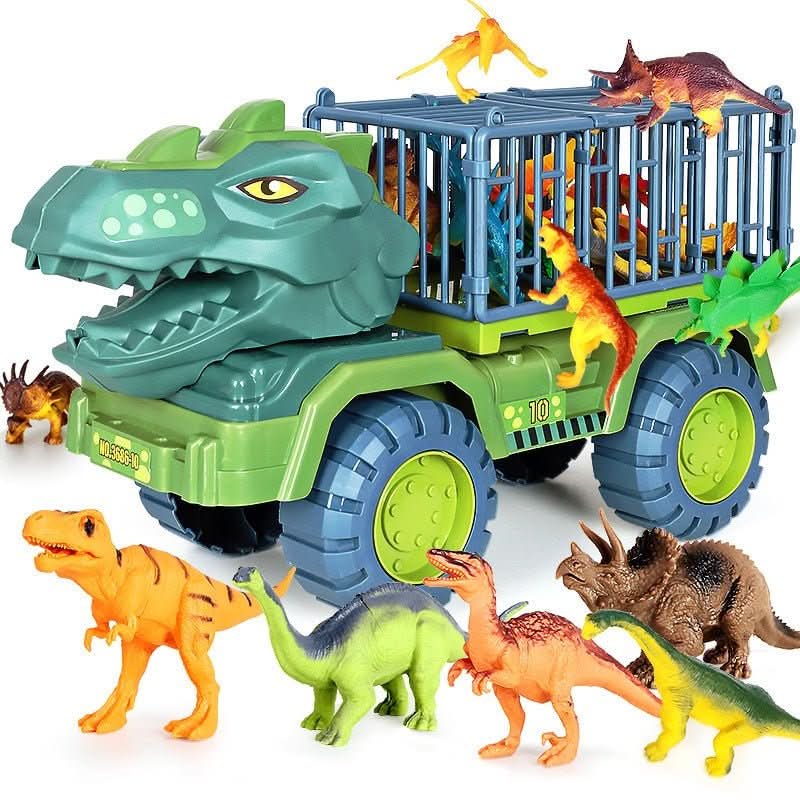 Adventure set with dinosaurs & vehicles for explorers