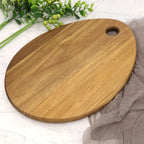 Acacia drop-shaped cutting board