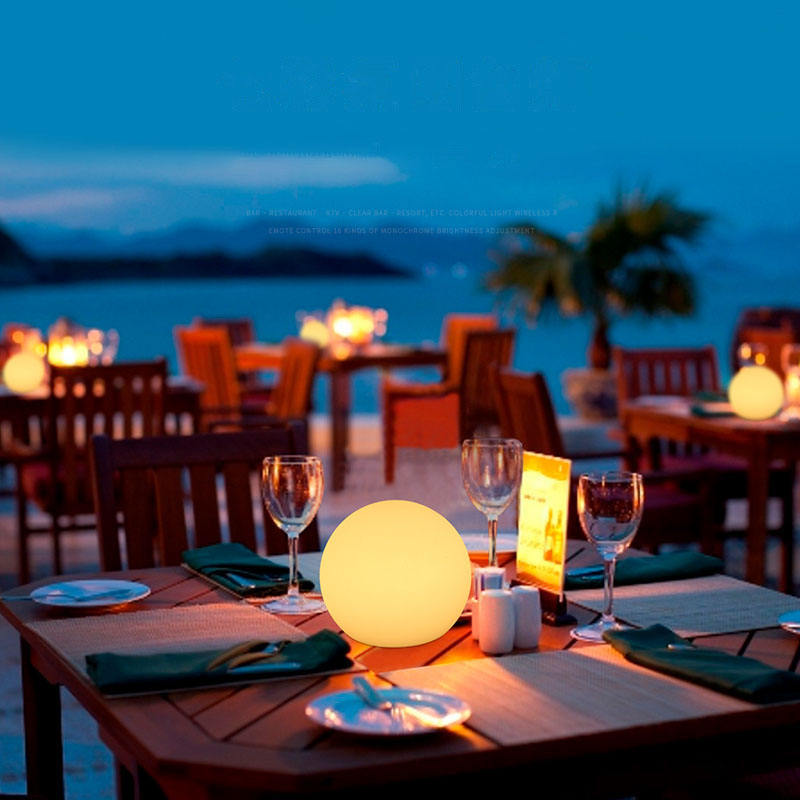 GlowSphere – Table lamp with modern worldly charm