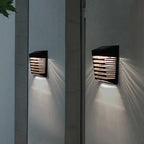Solar LED Garden Wall Light – Solar-powered outdoor lighting for patio and garden