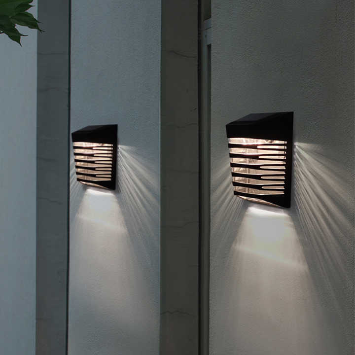 Solar LED Garden Wall Light – Solar-powered outdoor lighting for patio and garden