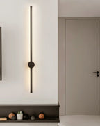 NordicRod – Minimalist Wall Lamp with Plug for Chic Interiors
