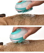 2-in-1 Soap Dispenser and Massage Sprayer for Dogs