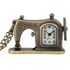 Antique Classic Sewing Machine Watch