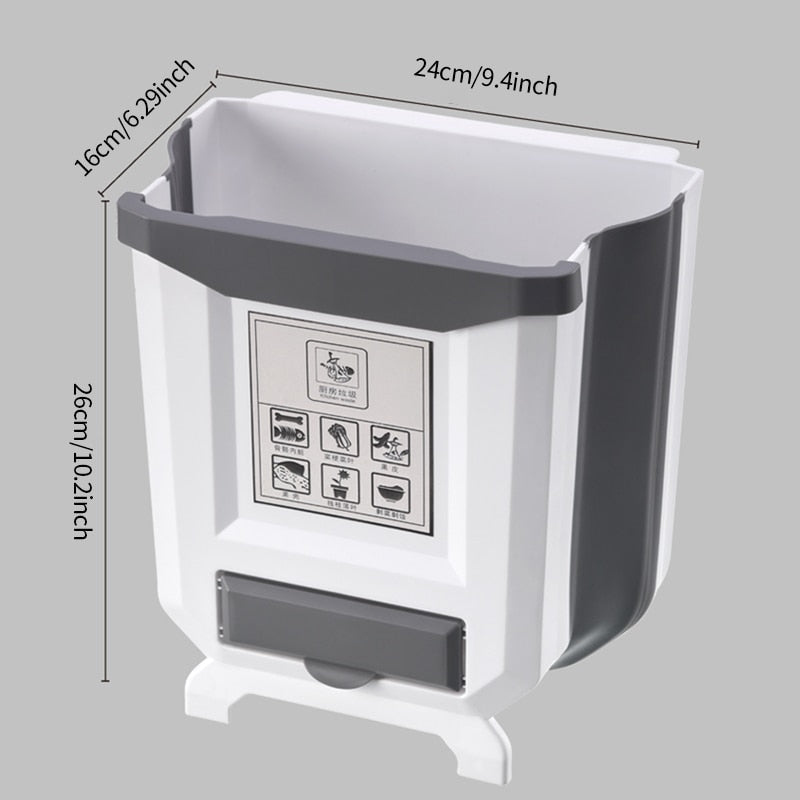 Folding Trash Can