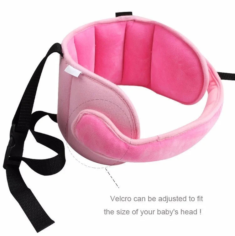 Comfortable Children's Headrest for Car – Soft and Adjustable Travel Pillow