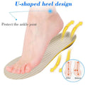 Orthopedic shoe insoles for flat feet