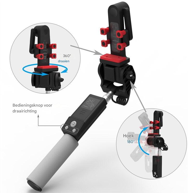 Selfie Stick "Image Arc" with 360° Rotation & Bluetooth Remote Control