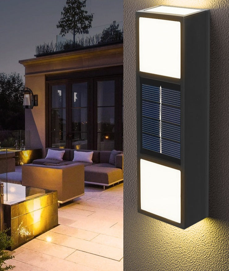 SunFence - Efficient Solar Garden Lamp