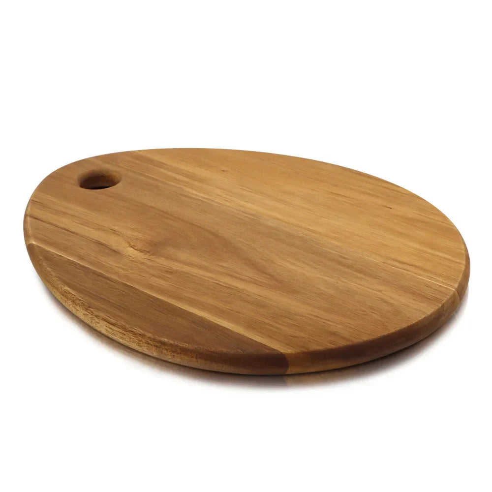 Acacia drop-shaped cutting board