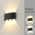 LED wall-mounted lights for indoor and outdoor areas