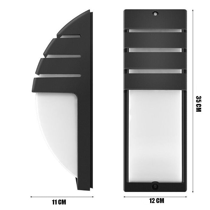 Radar Motion Sensor Waterproof LED Outdoor Wall Light