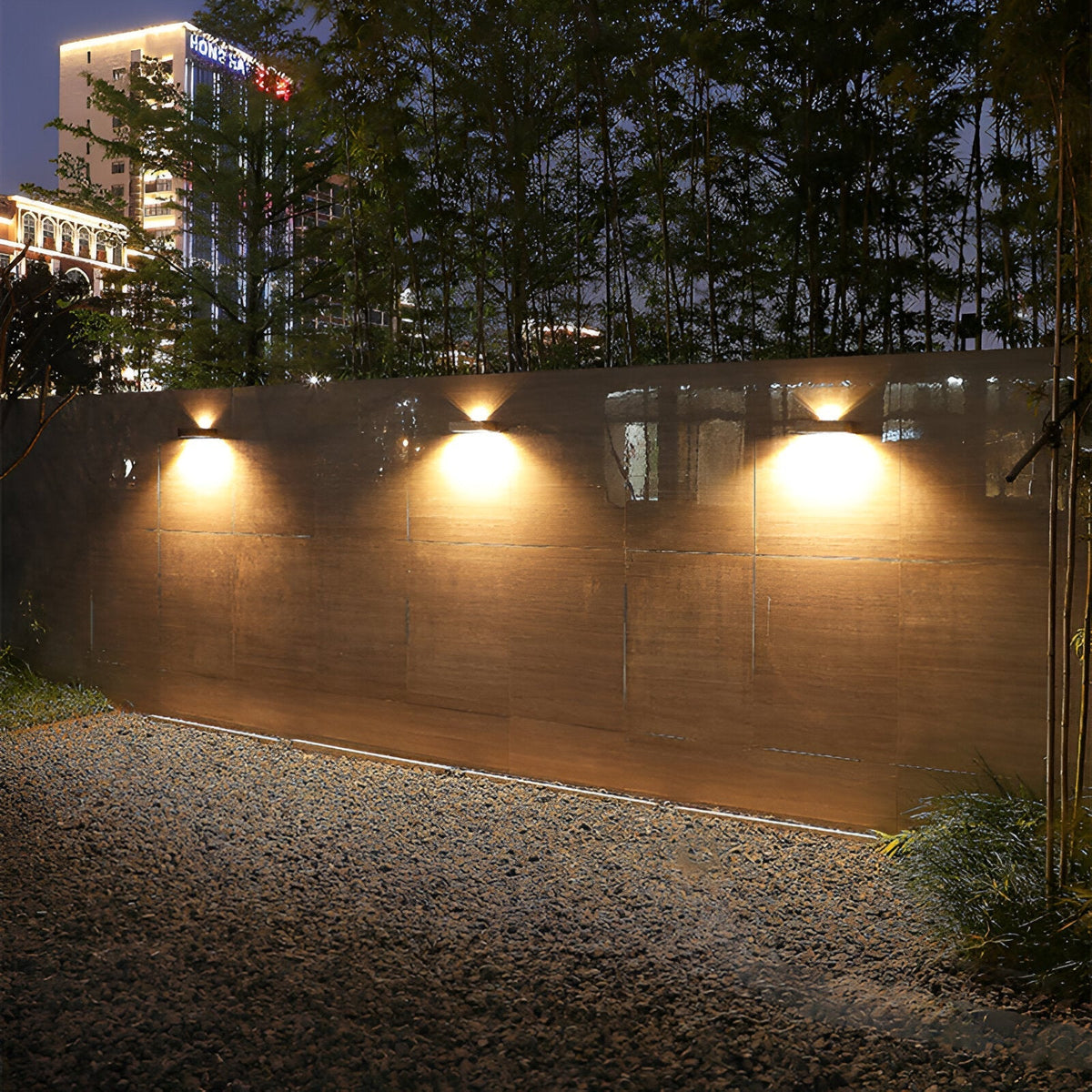 Modern IP65 Waterproof Outdoor Wall Lamp With Sensor