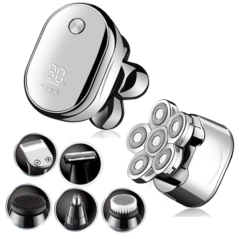 TitanEdge – 6-in-1 Shaver for Face & Head