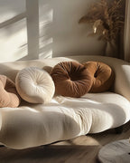 Round Cushion in Modern Design