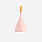 Talon - Modern Drop-Shaped Wooden Pendant Light Scandinavian Ceiling Light