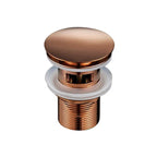Bagnolux Rose Gold Sink Drain Valve