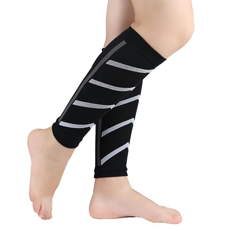 Compression Calf Support Sports Socks for Running and Basketball
