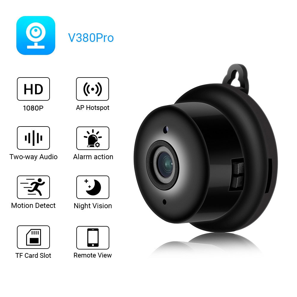 Pro Security Camera with WiFi 1080p HD | With night vision!