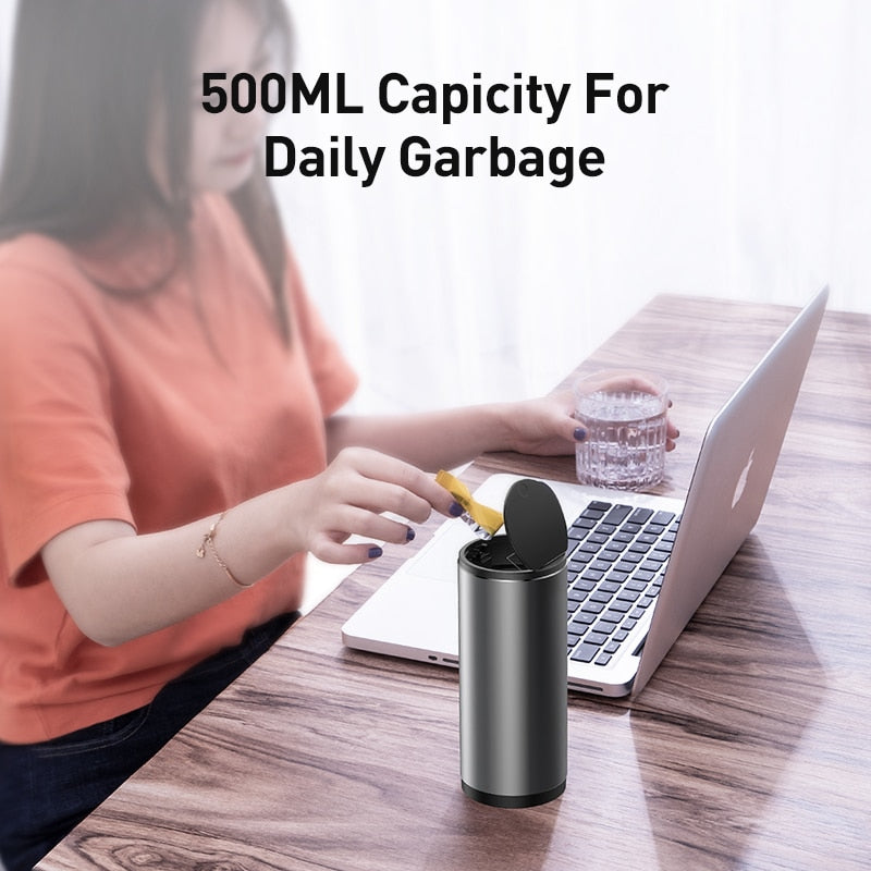 Trash Can for Car, Home, Office Desktop