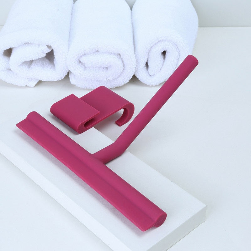 Retro Silicone Wiper for the Shower with Storage Holder