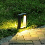 15W LED garden light: aluminum post lamp for outdoor courtyard, villa landscape lighting