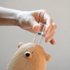 Cute little bear flower vase