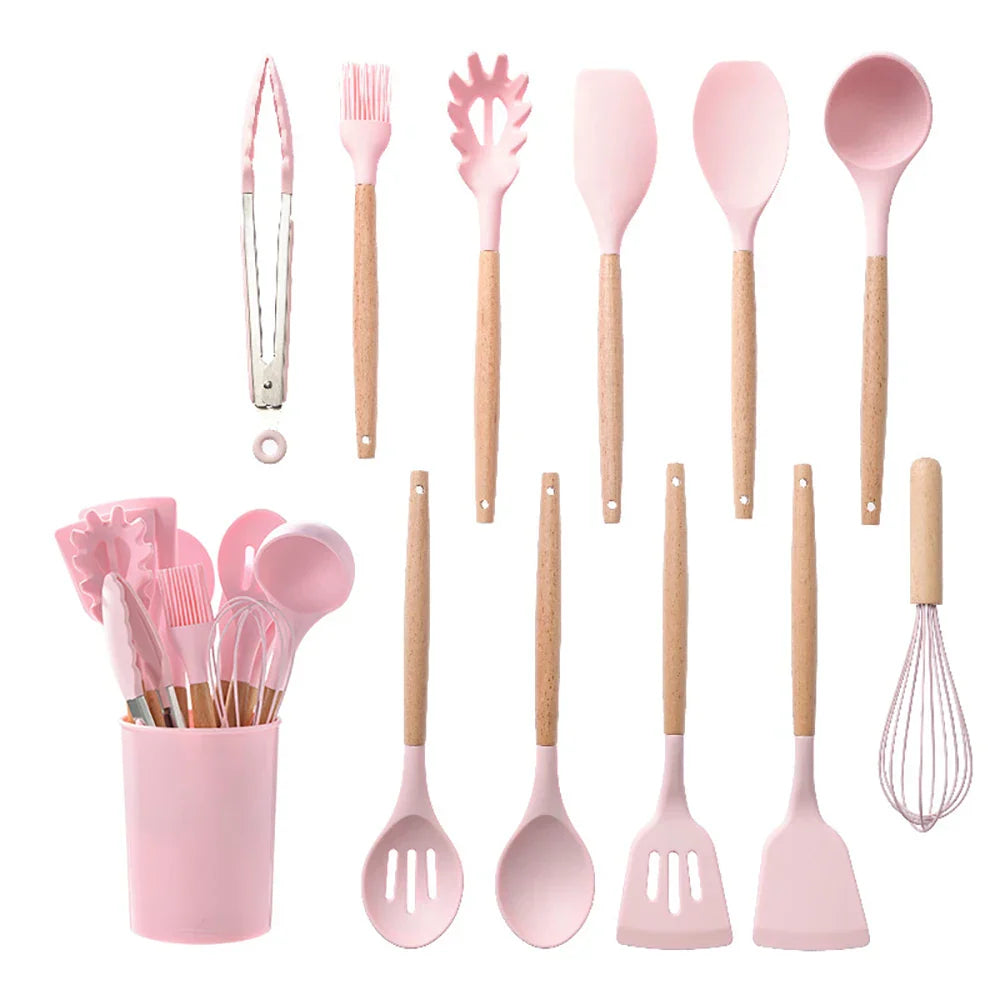 Multi-functional non-stick cooking set