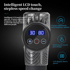 Deep Tissue Percussion Massage Gun with 30 Speeds and LCD Display