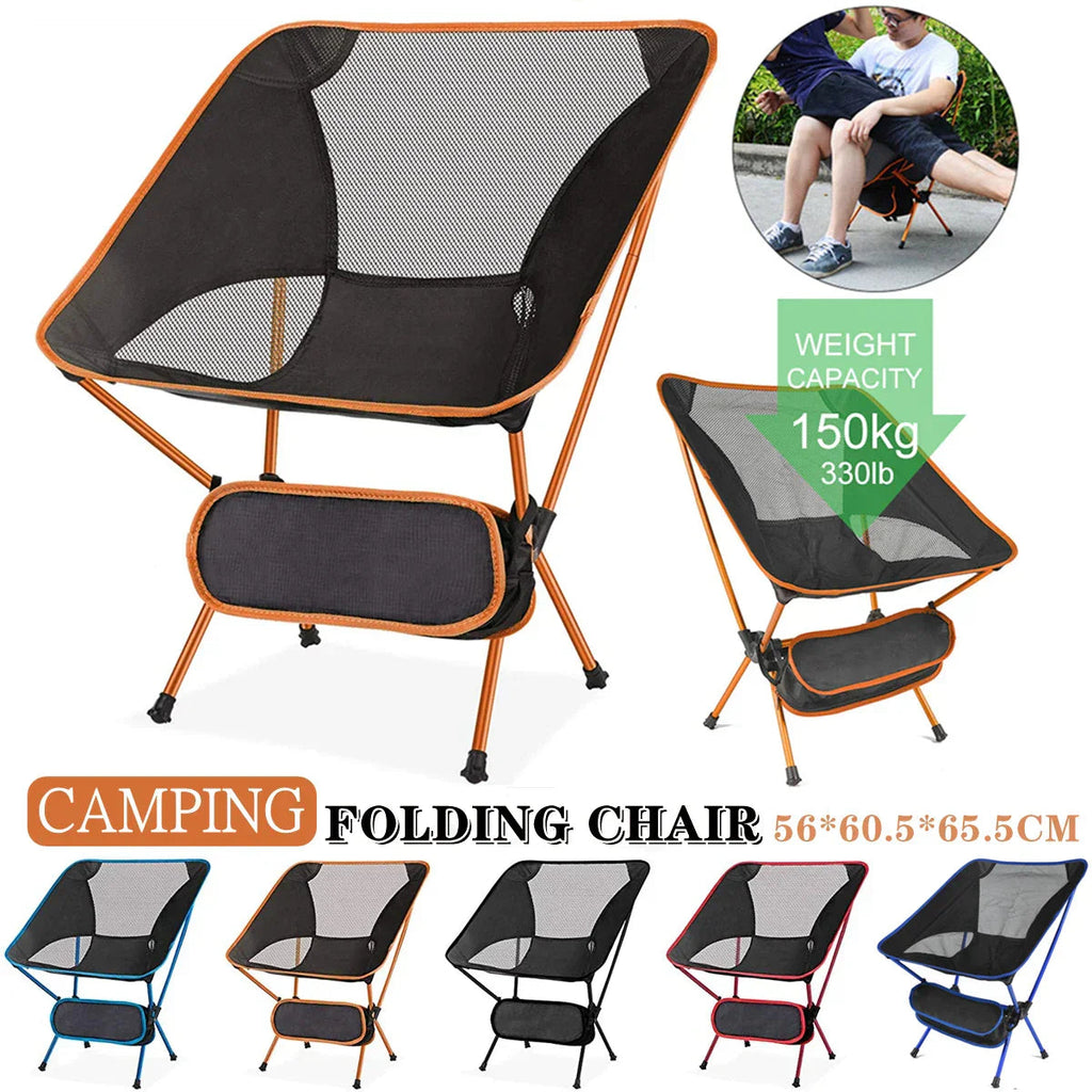 Camporo Outdoor Set | Folding Chair & Beach Blanket | Ultralight & Compact | For Travel & Nature