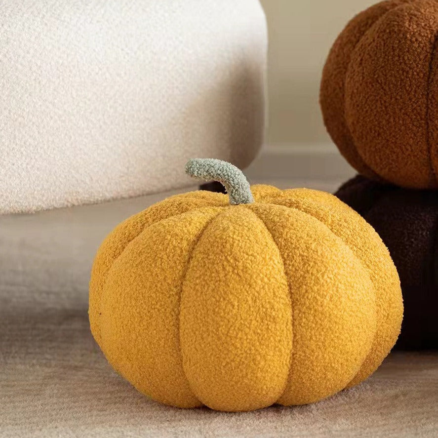 Fluffy Pumpkin Cushion