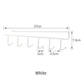 Kitchen Under Cabinet Organizer Hook Rack
